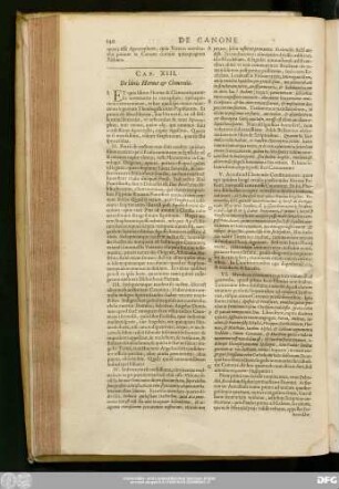 Cap. XIII. De libris Hermae & Clementis.