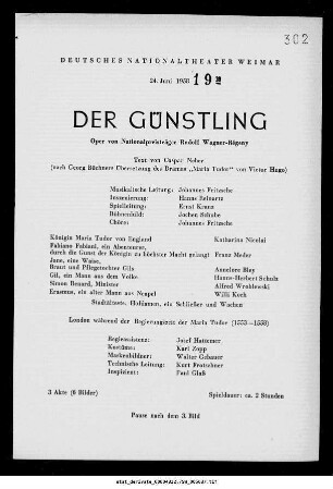 Der Günstling