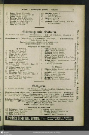 Göttwitz mit Döbern