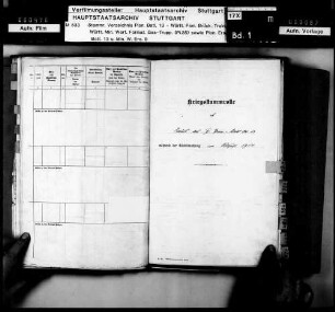 Kriegsstammrolle des Stabs des II. Pionier-Bataillons 13