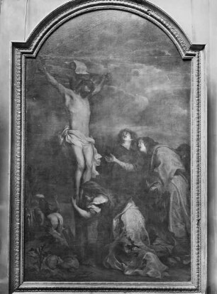 Christus am Kreuz, Maria, Maria Magdalena und Johannes