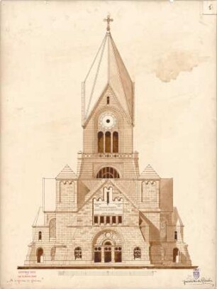 Hofmann, Theobald; Dresden (Sachsen); Jacobikirche - Ansicht