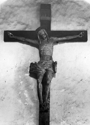 Kruzifix : Kruzifix (1501/1550). Neuberg an der Mürz, Ehemals Zisterzienserstiftskirche Mariae Himmelfahrt