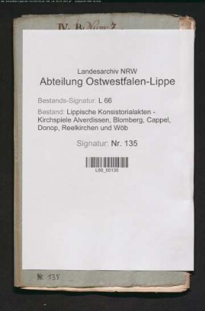 Pfarrwohnung zu Cappel