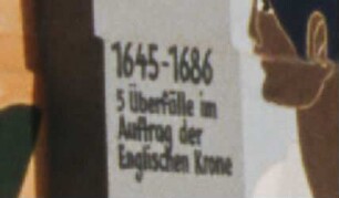 1645-1686 5 Überfälle im Auftrag der Englischen Krone