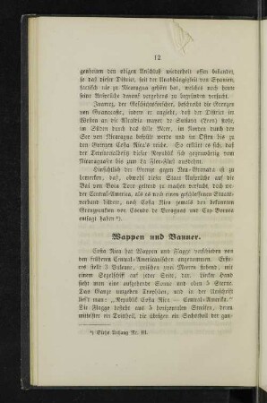 Wappen und Banner.