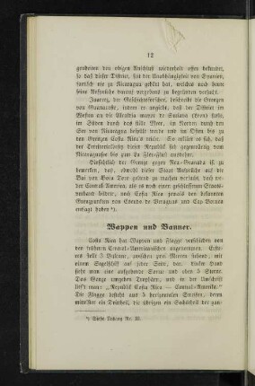 Wappen und Banner.