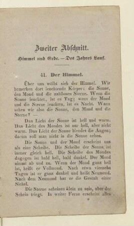 Zweiter Abschnitt
