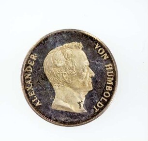 Gedenkmedaille auf Alexander von Humboldt