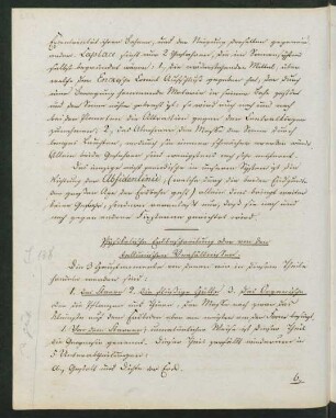 26. Vorlesung (2. Februar 1828)