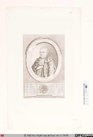 Bildnis Carl Graf Osten-Sacken (1786 Fürst) von der