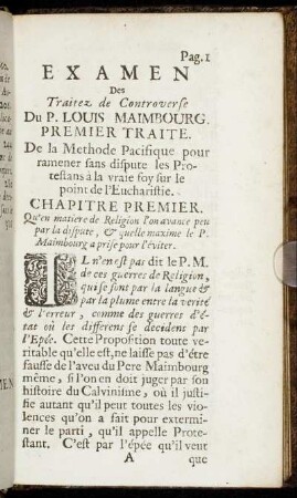 Chap. Premier