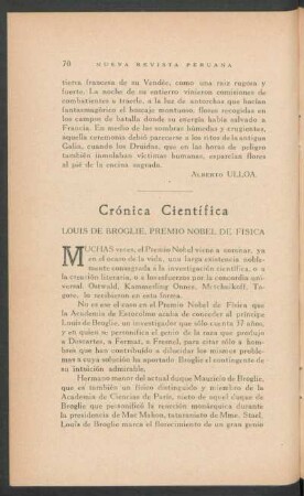 Crónica Científica
