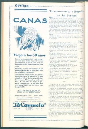 El monumento a Rosalía en La Coruña