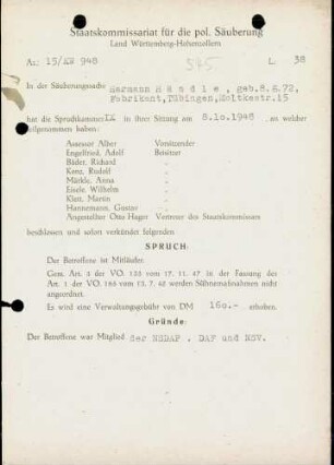 Händle, Hermann