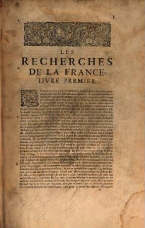 Les recherches de la France