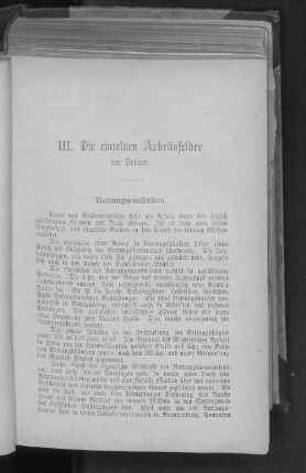 Rettungsanstalten.