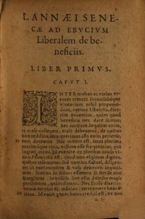 L. Annaei Senecae Epistolae CXXIIII.