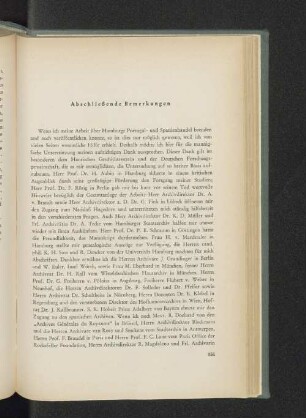 Abschließende Bemerkungen