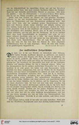 27: Zur musikalischen Zeitgeschichte