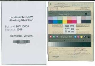 Entnazifizierung Johann Schneider , geb. 26.03.1886 (Pensionaer)