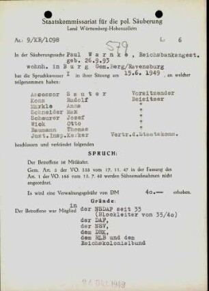 Warnke, Paul