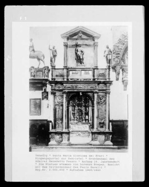 Grabmal des Giovanni Pesaro