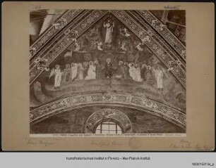 Ausmalung der Spanischen Kapelle : Christi Himmelfahrt