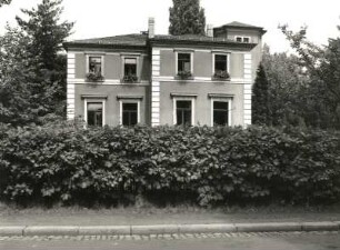 Dresden-Blasewitz, Waldparkstraße 3. Villa (1876/1900). Straßenfront