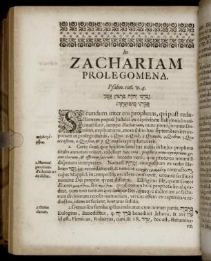 In Zachariam