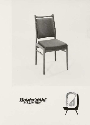 Polsterstuhl (Modell 1180)