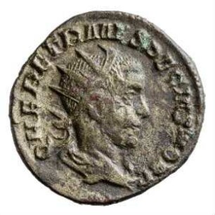 Münze, Antoninian, 250 - 251 n. Chr.?
