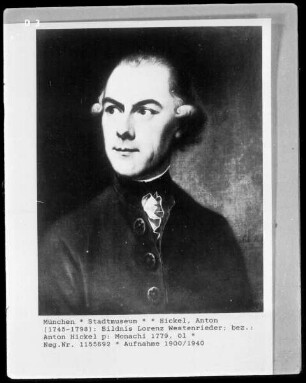 Bildnis Lorenz Westenrieder (1748-1829)
