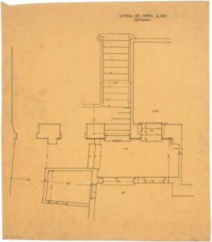 Billing, Hermann; Gernsbach, Igelbachstr. 13; Haus A. Kast, Umbau - Teilgrundriss
