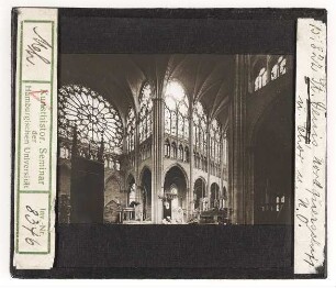 St. Denis: Nordquerschiff und Chor nach Nordosten (Stoedtner-Nr.: 131822)