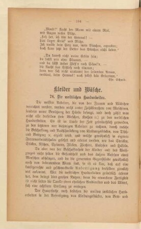 Kleider und Wäsche