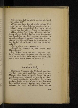 LV. Zu allem fähig