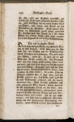 Ein und funfzigster Brief - Sechzigster Brief