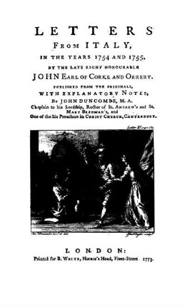Letters from Italy in the years 1754 and 1755