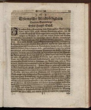 Erstes Haupt-Stück.