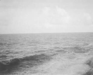 Meer : Blick vom Schiff aus über das Meer