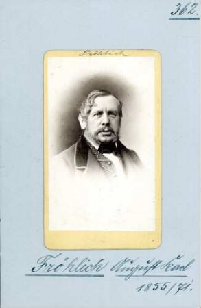 Fröhlich, August Karl
