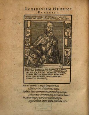 Henrici Ranzovii Catalogvs, Imperatorvm, Regvm, Ac Virorvm Illvstrivm, Qvi Artem Astrologicam Amarvnt, ornârunt & exercuerunt