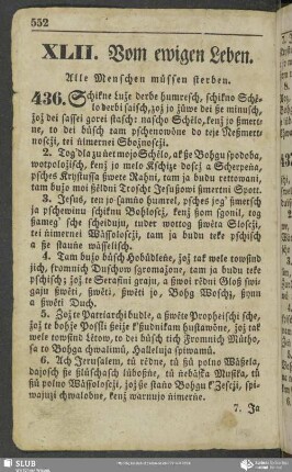 XLII. Vom ewigen Leben