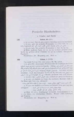 Persische Handschriften