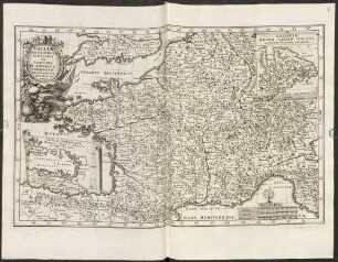Totius Galliae Cum Provinciis Finitimis Et Partibus In America Conquisitis Geographica Descriptio