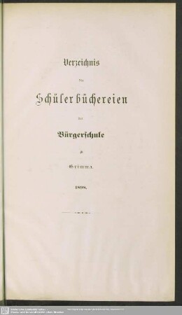 Schülerbüchereien