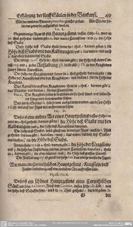 Wie man ein Corinthisches Hauptgesims/ Kragstein und Fenster=bekleidung auff eine zierlichere Art auffreissen solle.