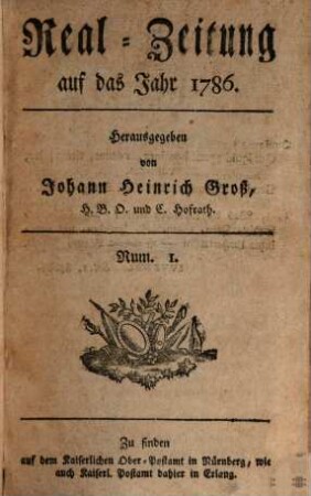 Real-Zeitung. 1786