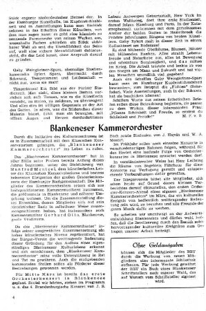 Blankeneser Kammerorchester
